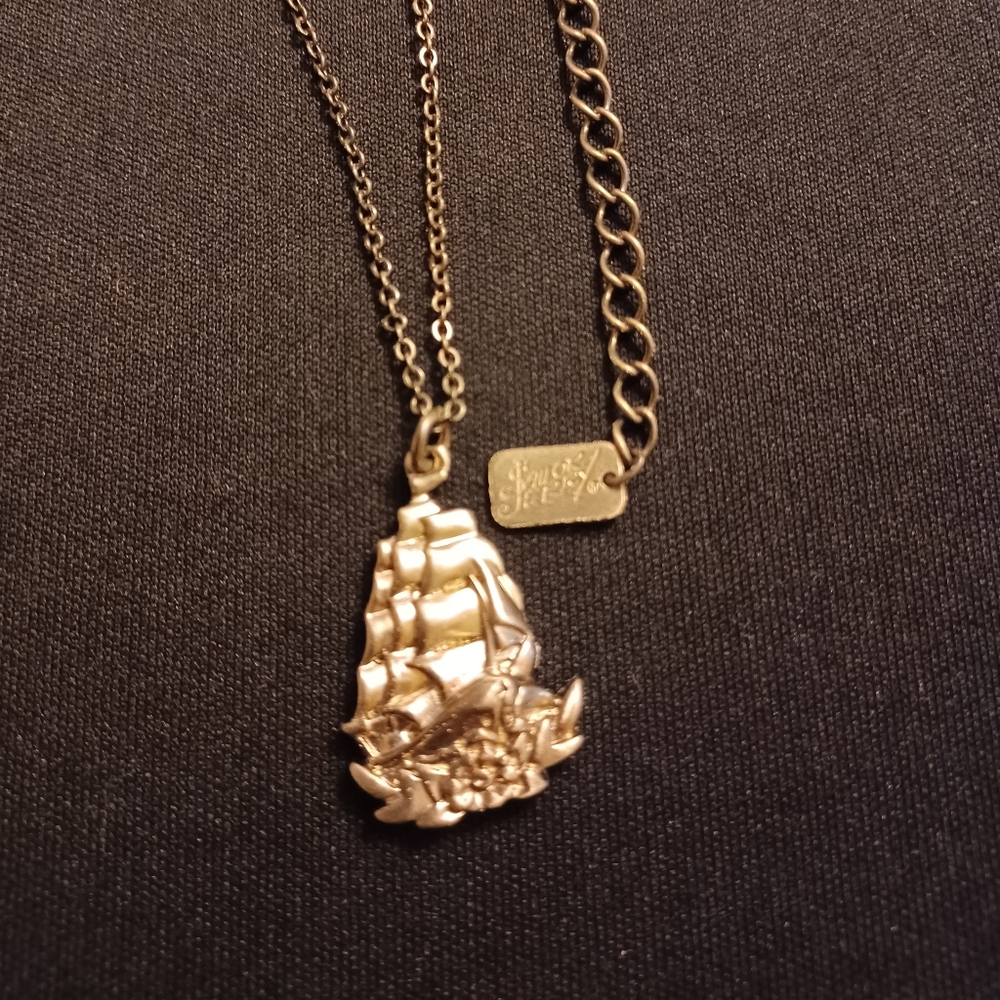 Sailor Jerry Ship Necklace
